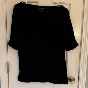Ralph Lauren Elegant Black Women's Blouse